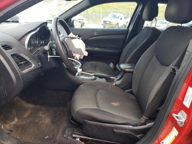 1C3CDZAB5DN700471 - 2013 DODGE AVENGER SE RED photo 7