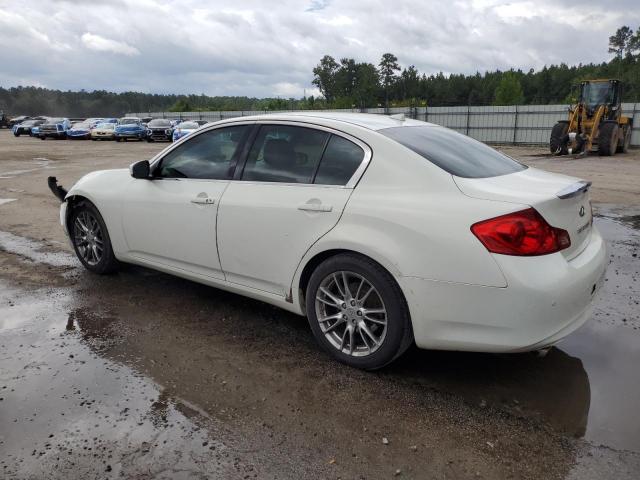 JN1CV6AP2BM504397 - 2011 INFINITI G37 BASE WHITE photo 2