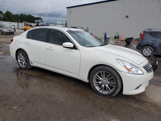 JN1CV6AP2BM504397 - 2011 INFINITI G37 BASE WHITE photo 4