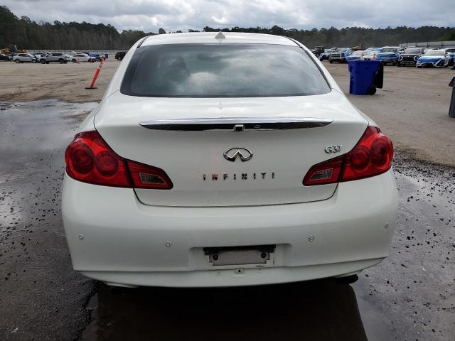 JN1CV6AP2BM504397 - 2011 INFINITI G37 BASE WHITE photo 6