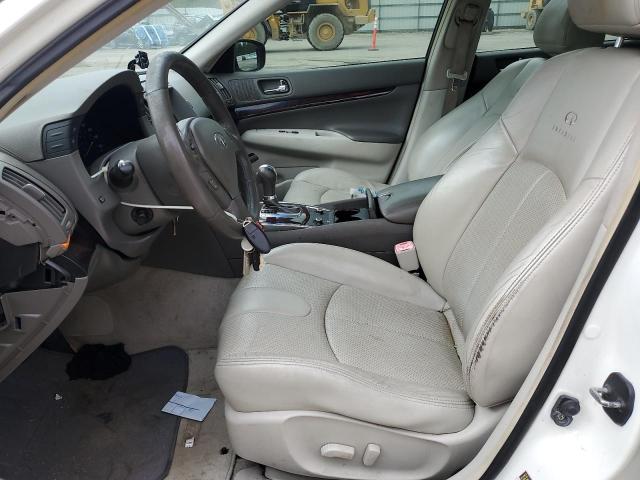JN1CV6AP2BM504397 - 2011 INFINITI G37 BASE WHITE photo 7