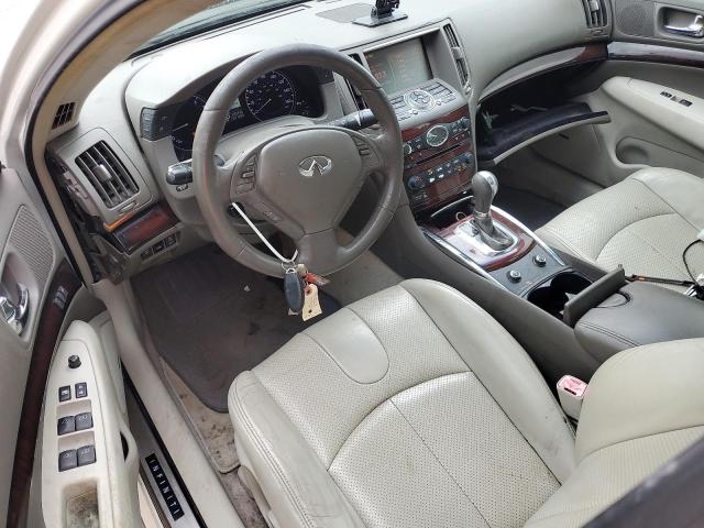 JN1CV6AP2BM504397 - 2011 INFINITI G37 BASE WHITE photo 8