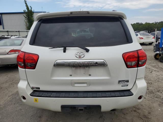 5TDDW5G10GS141069 - 2016 TOYOTA SEQUOIA PLATINUM WHITE photo 6