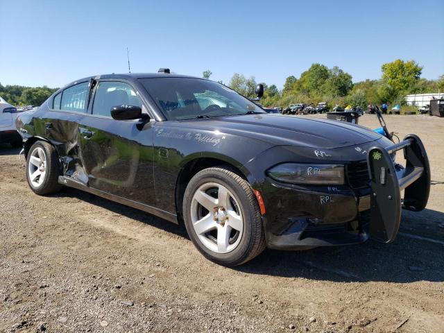 2C3CDXAG9KH591664 - 2019 DODGE CHARGER POLICE BLACK photo 4