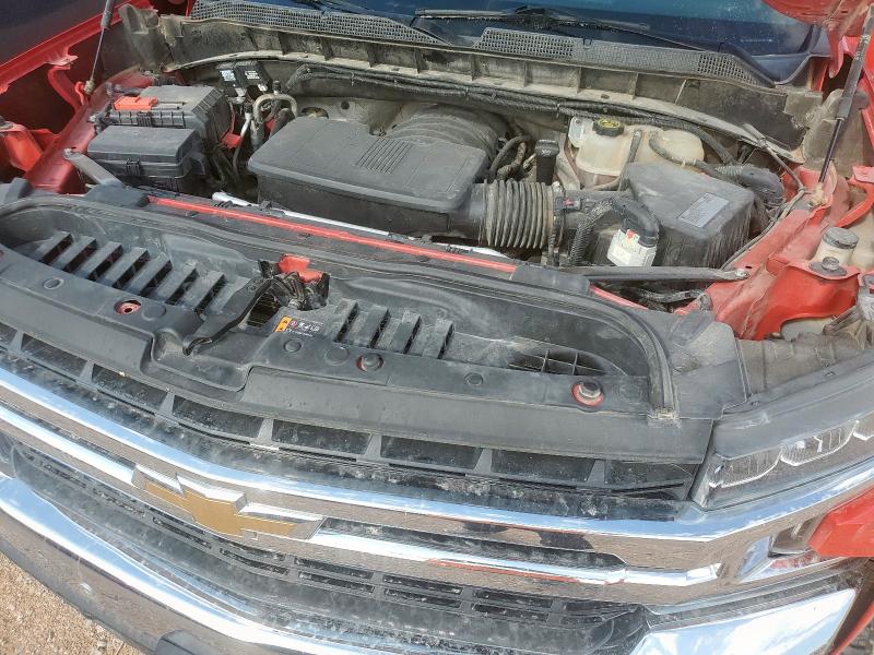 3GCUWCED7KG134161 - 2019 CHEVROLET SILVERADO C1500 LT Қызыл фото 11