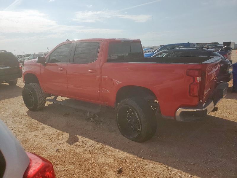 3GCUWCED7KG134161 - 2019 CHEVROLET SILVERADO C1500 LT Қызыл фото 2