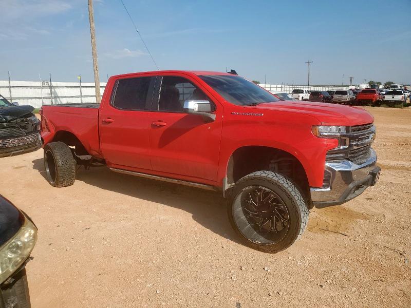 3GCUWCED7KG134161 - 2019 CHEVROLET SILVERADO C1500 LT Қызыл фото 4