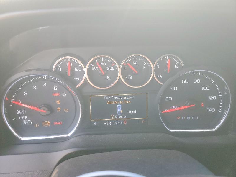 3GCUWCED7KG134161 - 2019 CHEVROLET SILVERADO C1500 LT Қызыл фото 9