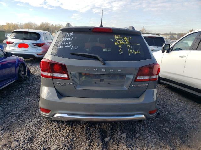 3C4PDCGB8KT798653 - 2019 DODGE JOURNEY CROSSROAD GRAY photo 6