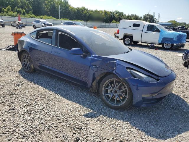 5YJ3E1EA2PF560121 - 2023 TESLA MODEL 3 Կապույտ լուսանկար 4