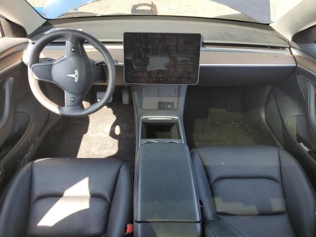 5YJ3E1EA2PF560121 - 2023 TESLA MODEL 3 Կապույտ լուսանկար 8