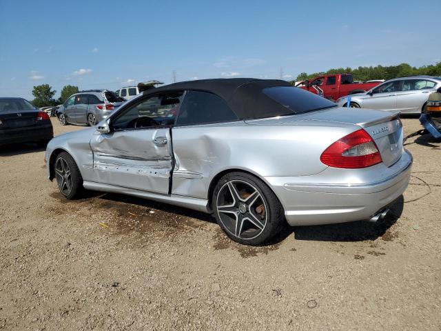 WDBTK75G86T061673 - 2006 MERCEDES-BENZ CLK 500 SILVER photo 2