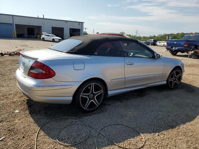 WDBTK75G86T061673 - 2006 MERCEDES-BENZ CLK 500 SILVER photo 3