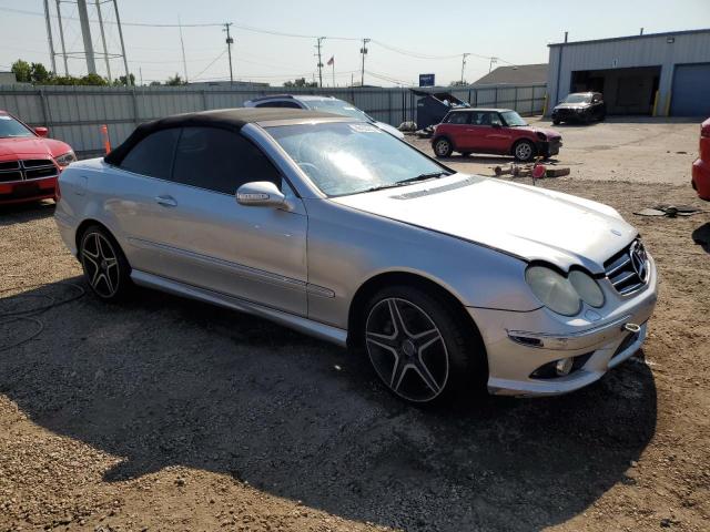 WDBTK75G86T061673 - 2006 MERCEDES-BENZ CLK 500 SILVER photo 4