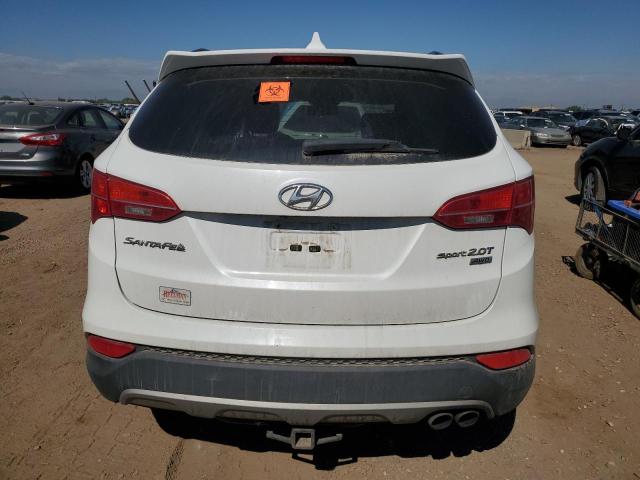 5XYZUDLA4DG078210 - 2013 HYUNDAI SANTA FE S WHITE photo 6