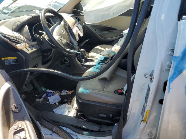 5XYZUDLA4DG078210 - 2013 HYUNDAI SANTA FE S WHITE photo 7