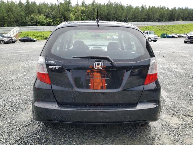 JHMGE8H36DC061918 - 2013 HONDA FIT BLACK photo 6
