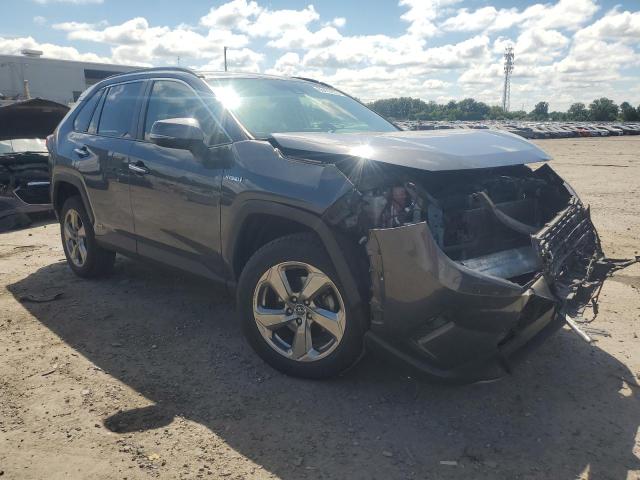 JTMDWRFVXKD029637 - 2019 TOYOTA RAV4 LIMITED ნაცრისფერი ფოტო 4