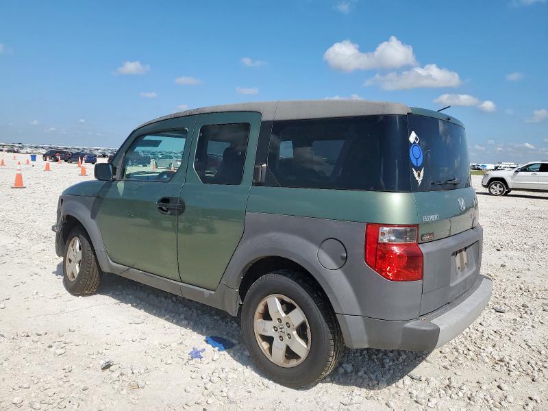 5J6YH18564L011648 - 2004 HONDA ELEMENT EX მწვანე ფოტო 2