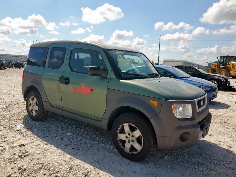 5J6YH18564L011648 - 2004 HONDA ELEMENT EX მწვანე ფოტო 4