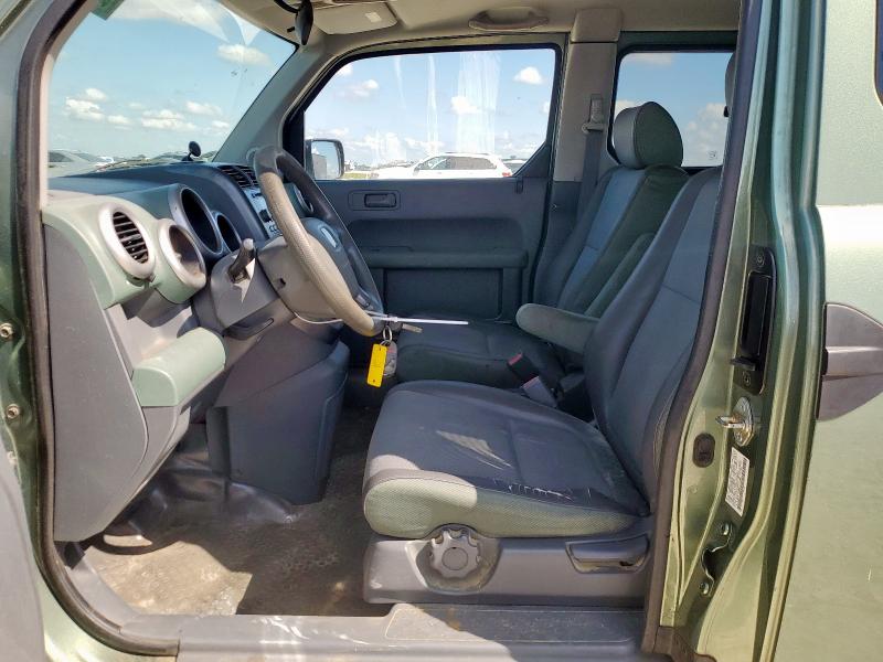 5J6YH18564L011648 - 2004 HONDA ELEMENT EX მწვანე ფოტო 7