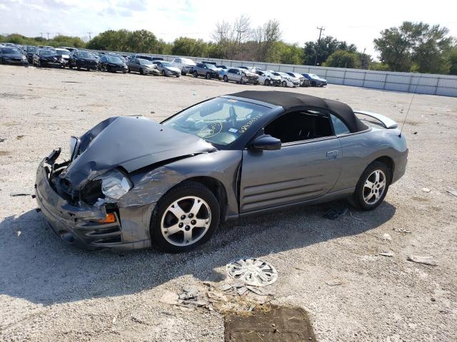 4A3AE45G33E188357 - 2003 MITSUBISHI ECLIPSE SPYDER GS GRAY photo 1