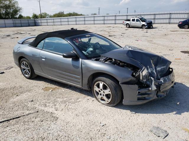 4A3AE45G33E188357 - 2003 MITSUBISHI ECLIPSE SPYDER GS GRAY photo 4