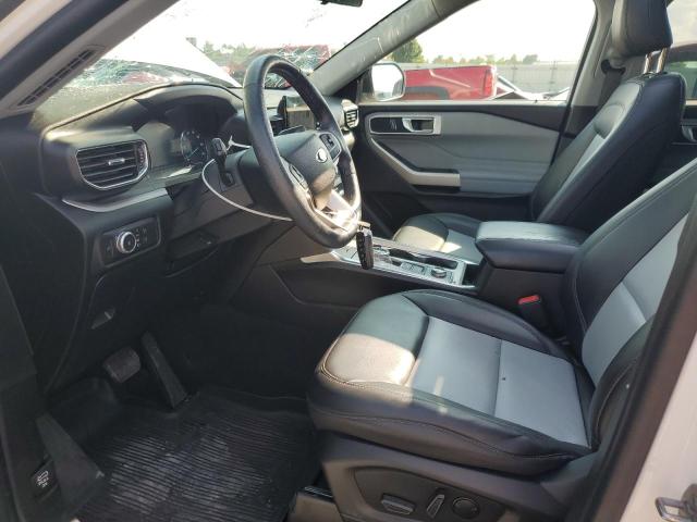 1FMSK8DH3NGB57565 - 2022 FORD EXPLORER XLT WHITE photo 7