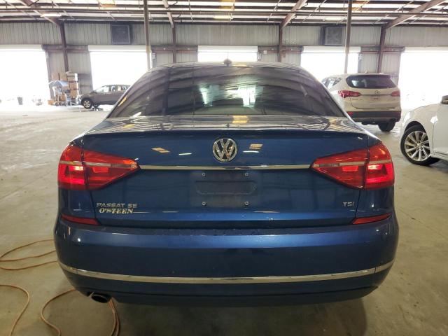 1VWBS7A31GC058547 - 2016 VOLKSWAGEN PASSAT SE ლურჯი ფოტო 6
