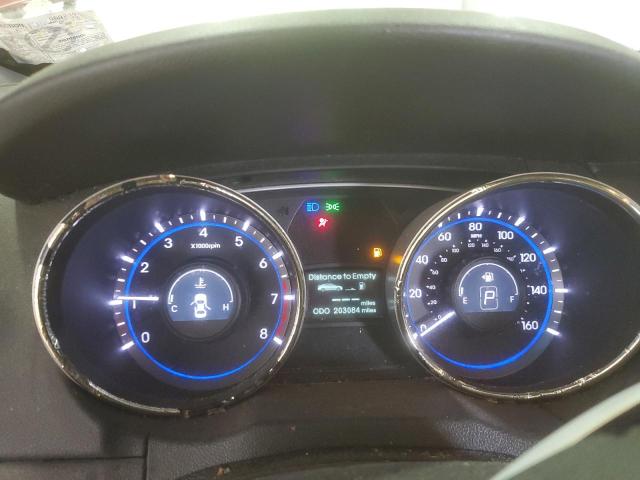 5NPEC4AC2DH657730 - 2013 HYUNDAI SONATA SE წითელი ფოტო 9