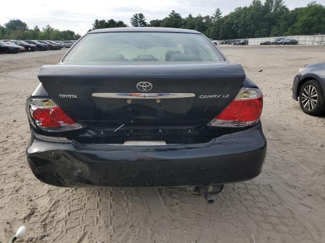 4T1BE32KX5U620134 - 2005 TOYOTA CAMRY LE BLACK photo 6