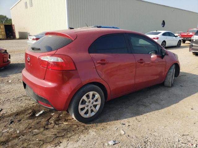 KNADM5A38C6095451 - 2012 KIA RIO LX RED photo 3