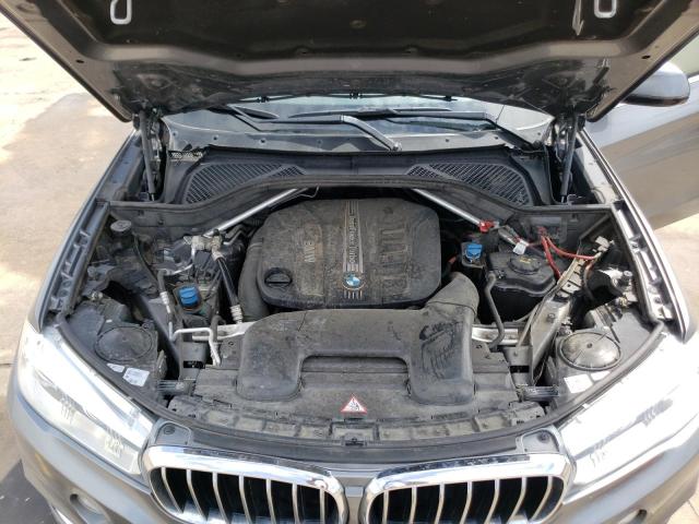 5UXKS4C59F0N08802 - 2015 BMW X5 XDRIVE35D GRAY photo 11