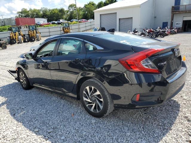19XFC2F78JE000726 - 2018 HONDA CIVIC EX Schwarz Foto 2