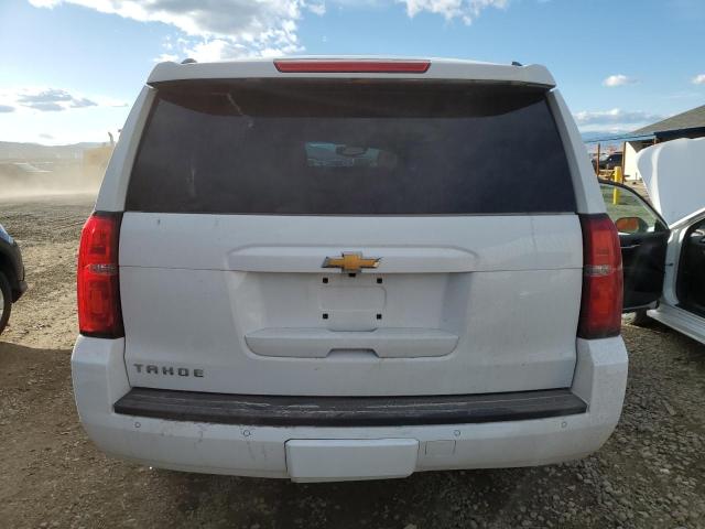 1GNSKBKC0KR309947 - 2019 CHEVROLET TAHOE K1500 LT WHITE photo 6