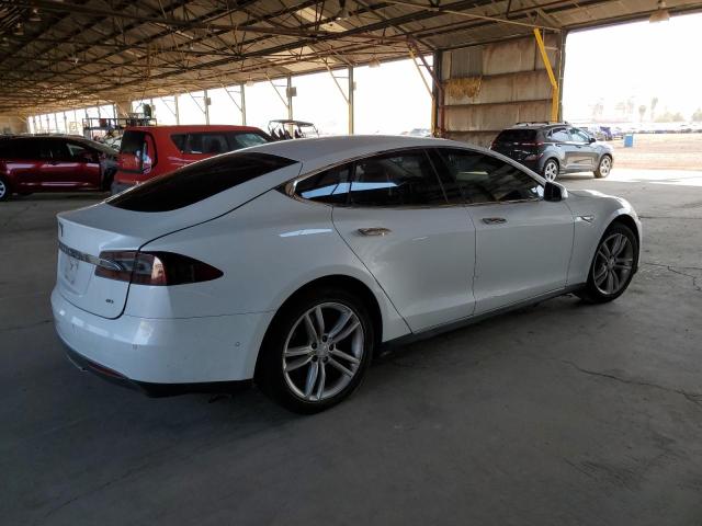 5YJSA1H14EFP65729 - 2014 TESLA MODEL S 白色 照片 3