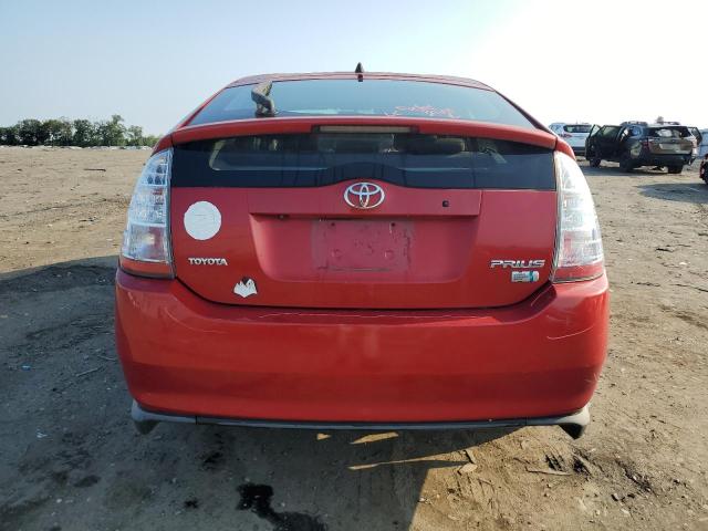 JTDKB20U967074602 - 2006 TOYOTA PRIUS წითელი ფოტო 6