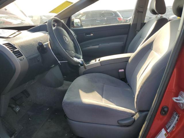JTDKB20U967074602 - 2006 TOYOTA PRIUS წითელი ფოტო 7