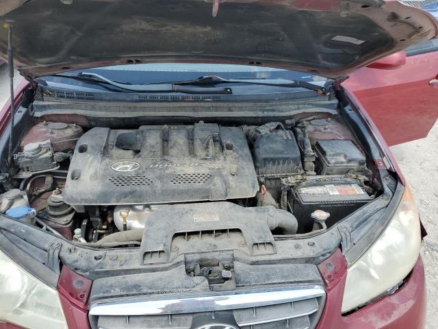 KMHDU46D37U229794 - 2007 HYUNDAI ELANTRA GLS RED photo 11