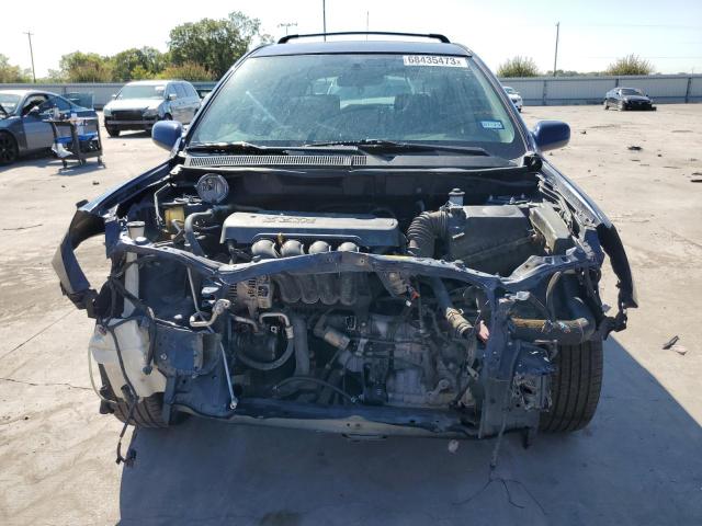 2T1KR32E97C658733 - 2007 TOYOTA COROLLA MA XR BLUE photo 5