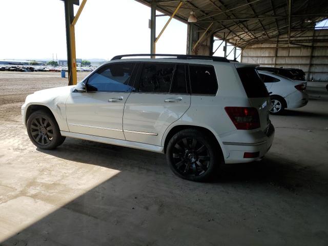 WDCGG8HB9BF649188 - 2011 MERCEDES-BENZ GLK 350 4MATIC WHITE photo 2