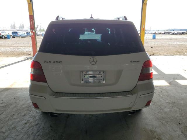 WDCGG8HB9BF649188 - 2011 MERCEDES-BENZ GLK 350 4MATIC WHITE photo 6