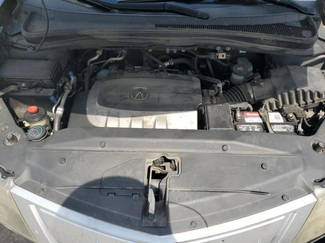 2HNYD2H63AH531745 - 2010 ACURA MDX TECHNOLOGY GRAY photo 12