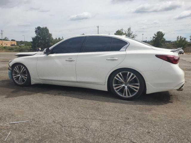 JN1EV7AP8JM362022 - 2018 INFINITI Q50 LUXE WHITE photo 2