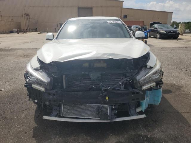 JN1EV7AP8JM362022 - 2018 INFINITI Q50 LUXE WHITE photo 5