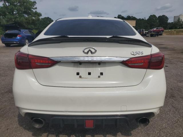 JN1EV7AP8JM362022 - 2018 INFINITI Q50 LUXE WHITE photo 6