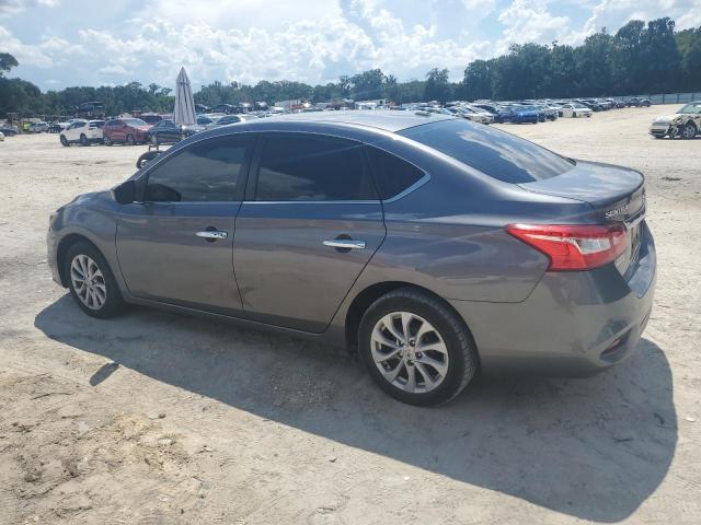 3N1AB7AP2KY340698 - 2019 NISSAN SENTRA S GRAY photo 2