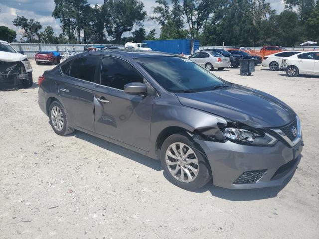 3N1AB7AP2KY340698 - 2019 NISSAN SENTRA S GRAY photo 4