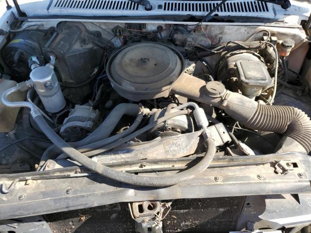 1GCCS14R0N8205462 - 1992 CHEVROLET S TRUCK S10 WHITE photo 11