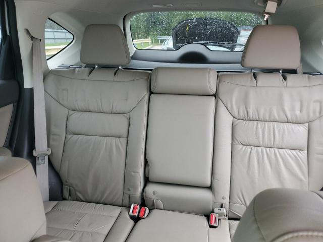 5J6RM4H74EL011636 - 2014 HONDA CR-V EXL WHITE photo 10